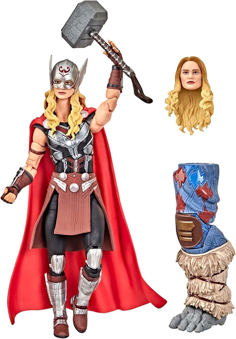 Hasbro Marvel Legends Thor: Love and Thunder 15 cm grosse Mighty Thor Action-Figur, 4 Accessoires, 1