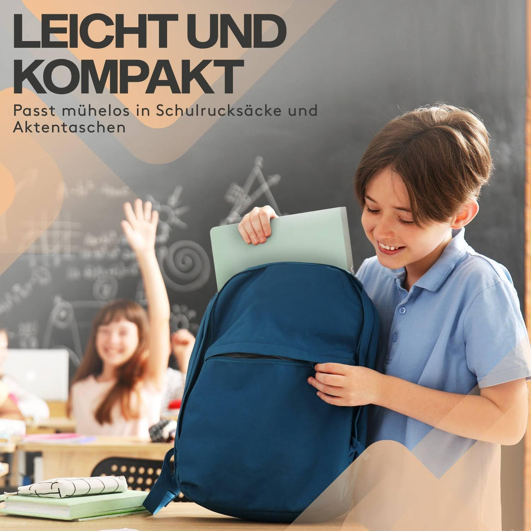 ACROPAQ - 12 x Ringordner A4 - Ordner schmal, Pastell, Mit 2 Ringen, 2 cm Rückenbreite - Ringordner,