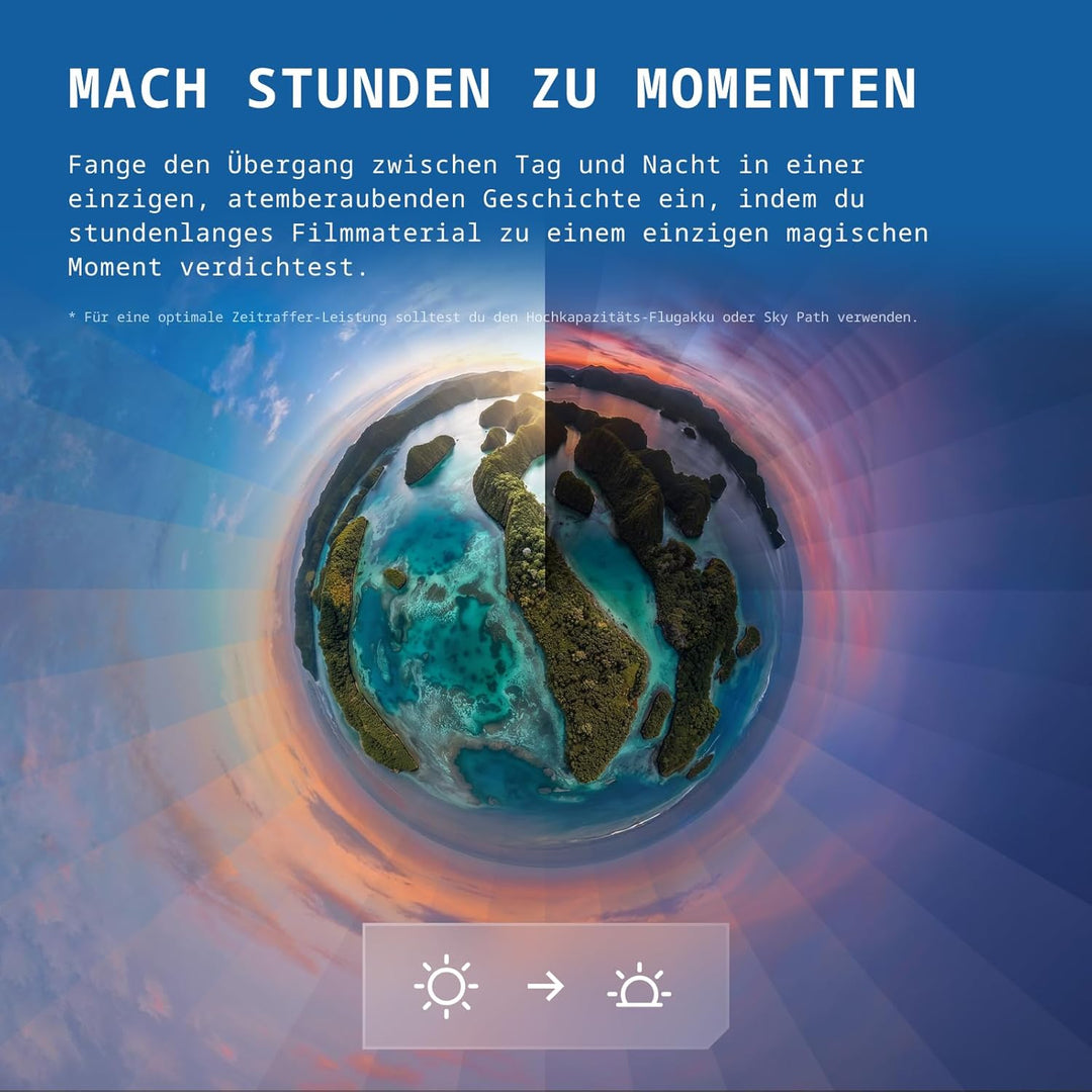 Antigravity A1 Explorer-Bundle (3 Akkus) – 8K 360°-Drohne für immersives Fliegen, Point-to-Fly-Steue