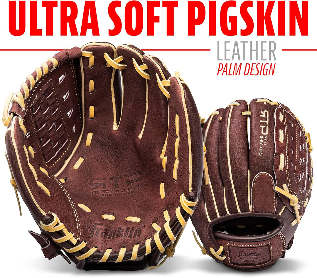 Franklin Sports Baseballhandschuhe – RTP Pro Baseball Feldhandschuh – Infield, Outfield Handschuhe 2