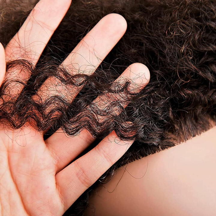 Afro Curly Mannequin Head with 100% Human Hair Curly Hair Friseur Hair Styling Cosmetology Mannequin