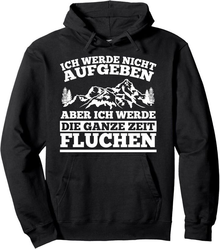 Wandern Wandersport Wanderweg Wanderteam Lustig Pullover Hoodie