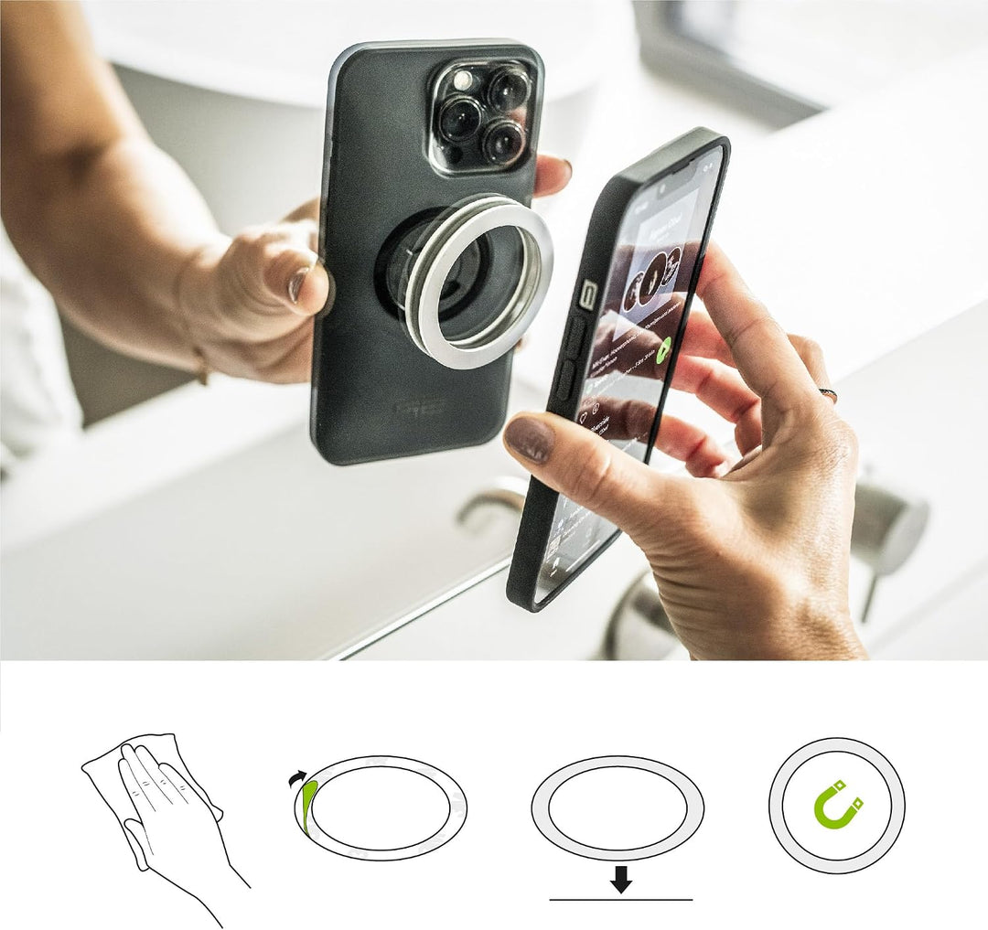 SP CONNECT Micro Stem Bundle | SPC+ | für Samsung S20 FE Handy Halterung für den fahrradlenker | Sma