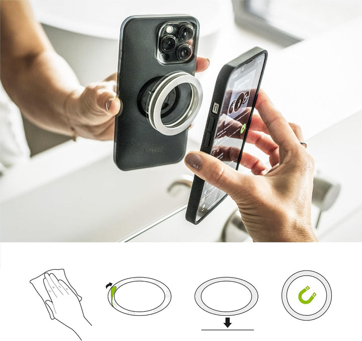 SP CONNECT Micro Stem Bundle | SPC+ | für Samsung S20 FE Handy Halterung für den fahrradlenker | Sma