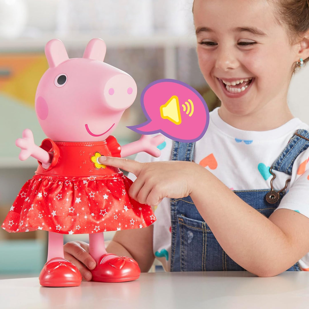 Peppa Pig Peppa's Mud Puddle Party Doll - Deutsche Version