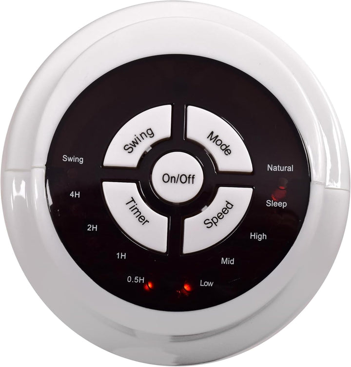 Syntrox Germany Turmventilator oszillierend Drilef | Turm Tower Fan | Standventilator, LED-Tasten, 3