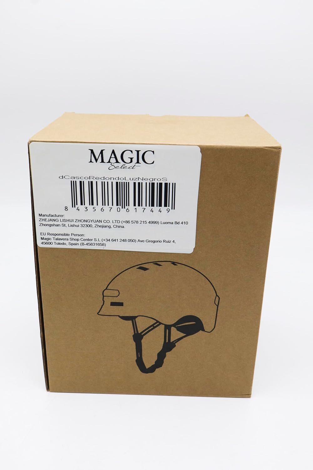 Fahrrad oder Elektrorollerhelm mit Rotem Warnlicht + weissem Frontlicht. Fahrradhelm, Skate, Schlitt
