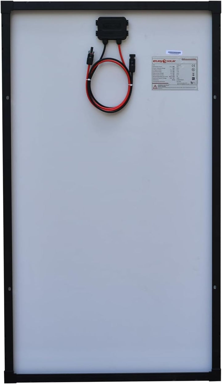 enjoy solar PERC Mono 150W 12V Solarpanel Solarmodul Photovoltaikmodul, Monokristalline Solarzelle P
