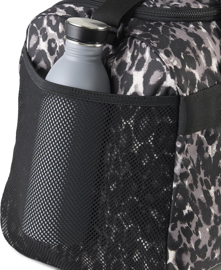 PUMA Unisex – Erwachsene PUMA Challenger Duffel Bag M Sporttasche S Aop Mouse Gray-buttercream-leopa