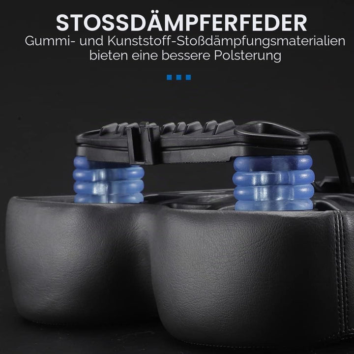 Lixada West Biking Ergonomischer Fahrrad-Ersatzsattel, weich, breiter, Dicker, Rennrad-Kissen, Langs