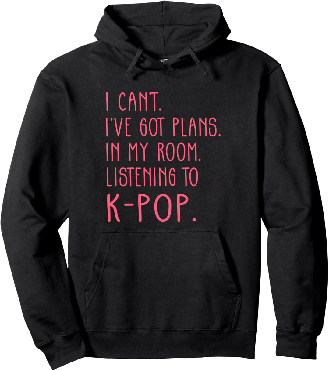K-Pop Koreanische Popmusik-Fanpläne in meinem Zimmer Mädchen Teens Pullover Hoodie
