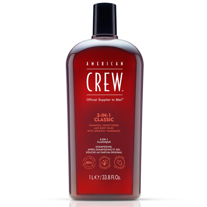 American Crew ACREW003 Classic 3 in 1, 33.8 Oz