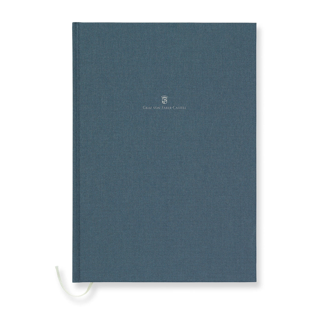 Graf von Faber Castell Buch GvFC mit Leineneinband A4 Blau