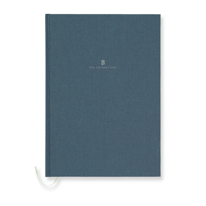 Graf von Faber Castell Buch GvFC mit Leineneinband A4 Blau