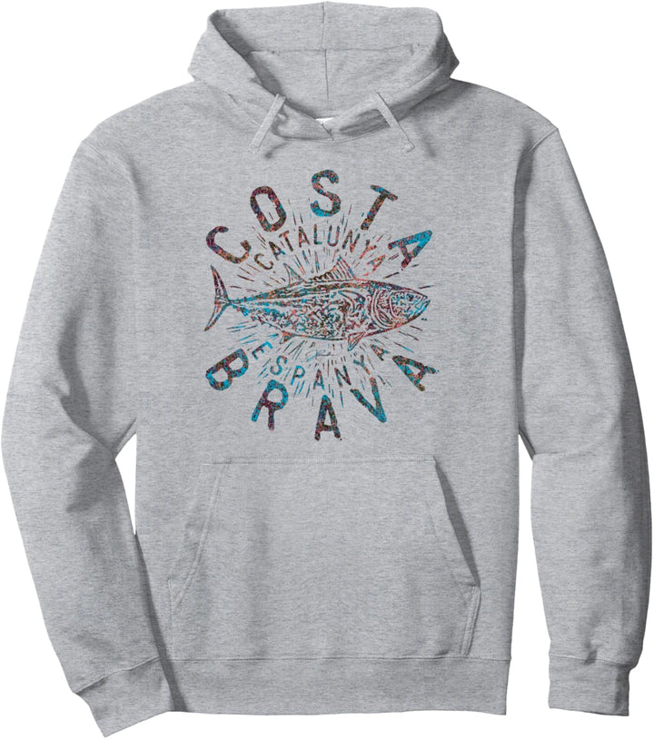 JCombs: Costa Brava, Katalonien, Spanien, Roter Thun Pullover Hoodie