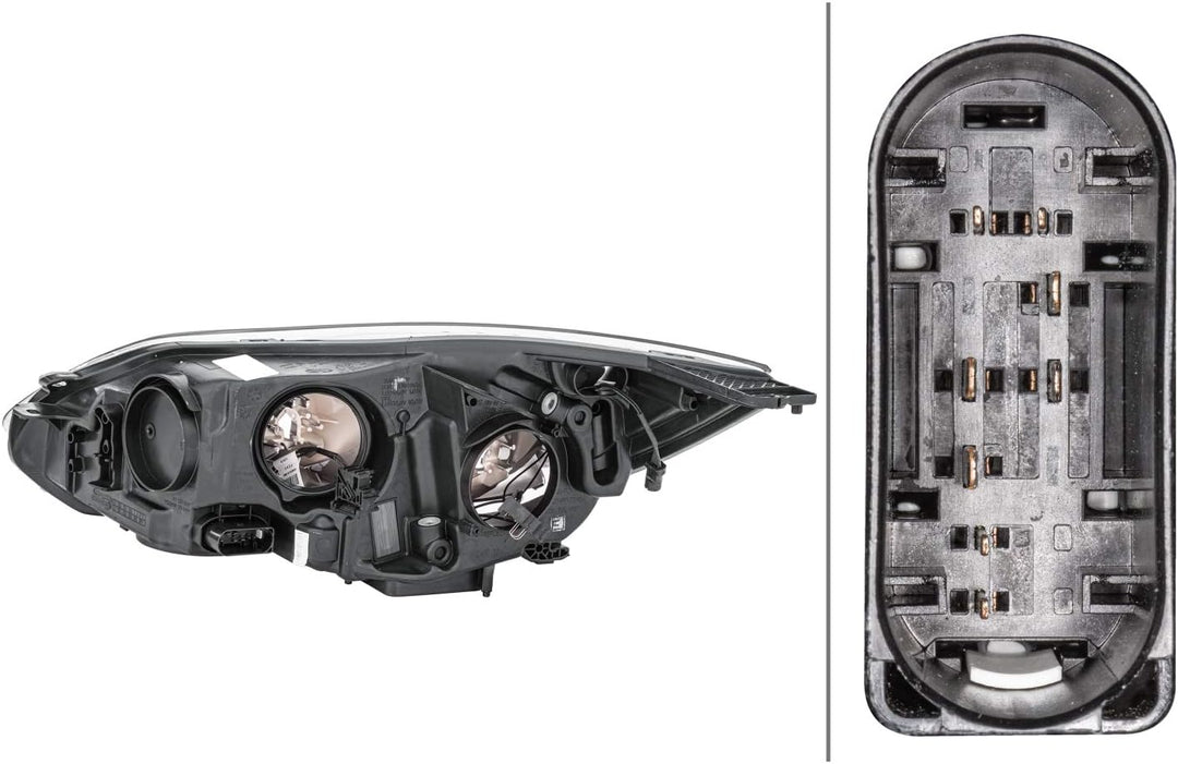 HELLA 1EA 354 994-021 Halogen-Hauptscheinwerfer - rechts - für u.a. Ford Focus Iii Rechts (Beifahrer