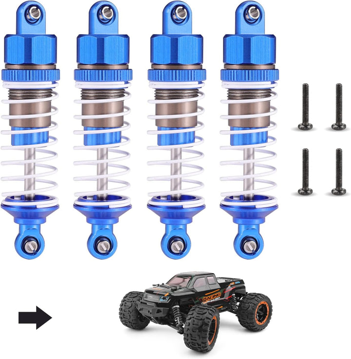HAIBOXING 1/16 RC Autos Ersatzteile, RC Trufl Aluminiumöl Shocks 4pcs Verbesserte Teile für 16889 &