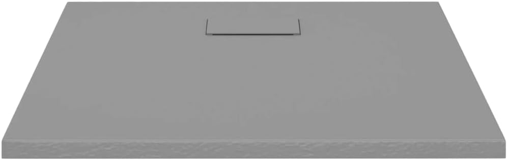 vidaXL Duschwanne SMC Grau 90x90cm