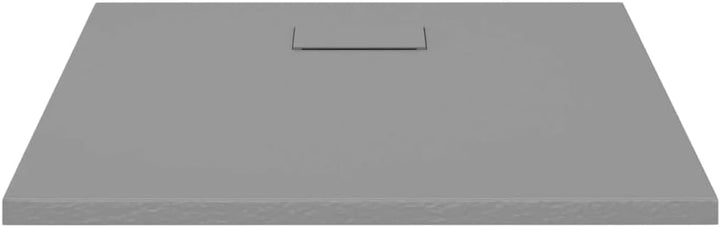 vidaXL Duschwanne SMC Grau 90x90cm