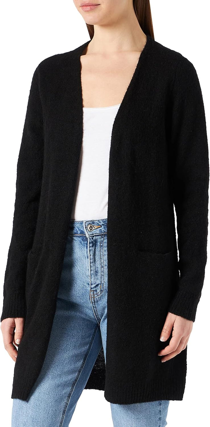 Cream Strickjacke KaitlynCR M Pitch Black, M Pitch Black