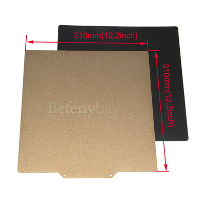 Befenybay Flexibles, abnehmbares einseitiges Spritzen PEI-Blechbett Magnetisch beheiztes Bett Bauflä