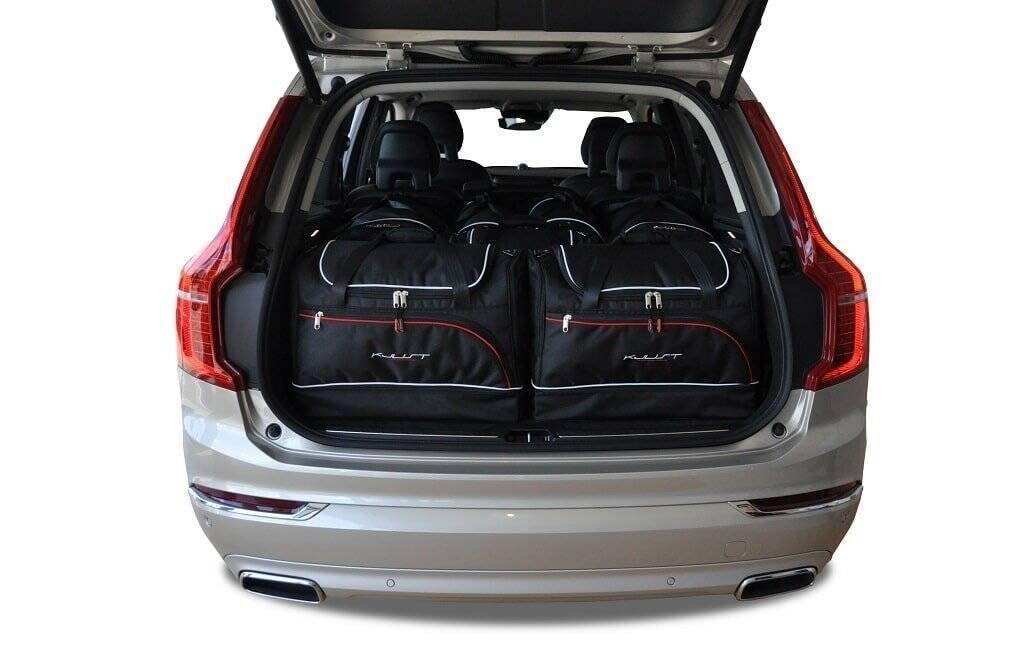 KJUST Dedizierte Kofferraumtaschen 7 STK kompatibel mit Volvo XC90 II 2014+