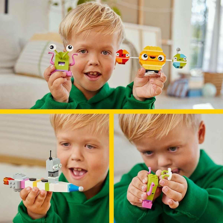 LEGO Classic Kreative Weltraumplaneten, baubares Sonnensystem-Modell für Kinder, Weltraum-Spielzeug