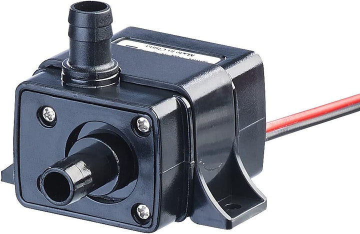 Royal Gardineer Brunnenpumpe: 2er-Set Mini-Wasserpumpen mit 240 l/h Kapazität,Förderhöhe bis 3m,12V