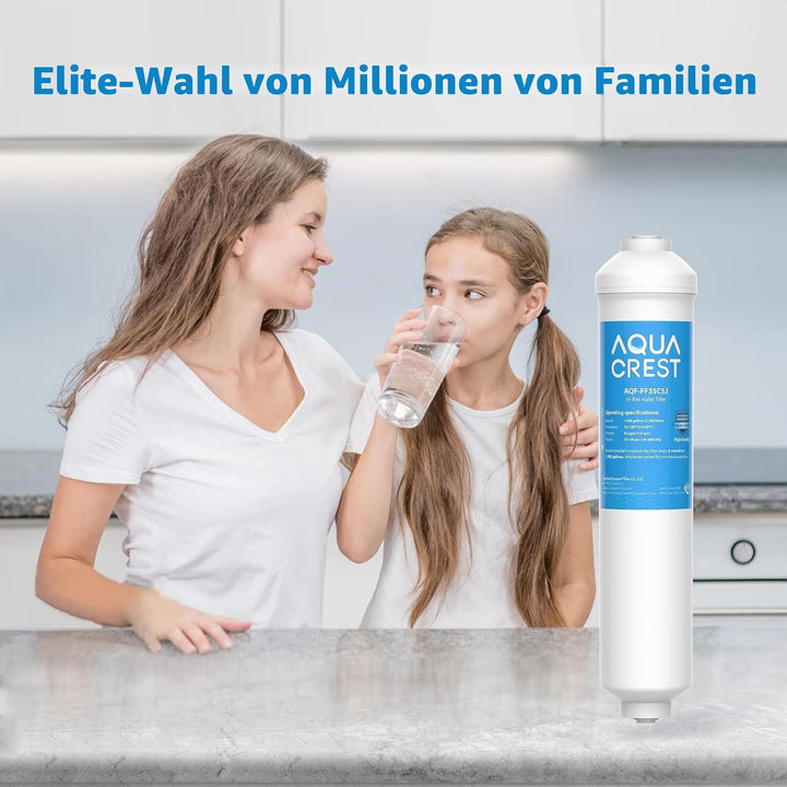 3X AQUACREST DA29-10105J Kühlschrank-Wasserfilter, Ersatz für Samsung (nur Externe) DA29-10105J HAFE
