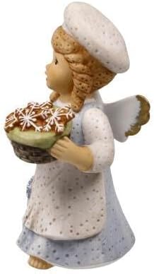 Engelfigur Selbst gebacken - Weihnachtsbäckerei Nina &amp; Marco 6,5x6x11 cm Mehrfarbig, 6,5x6x11 cm Meh