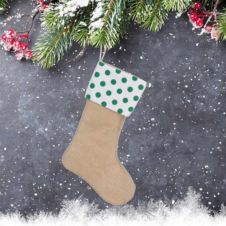 JiJiRuDU Sackleinen Weihnachtsstrumpf Weihnachten Socken Sackleinen Geshenkbeutel Weihnachtsdekorati