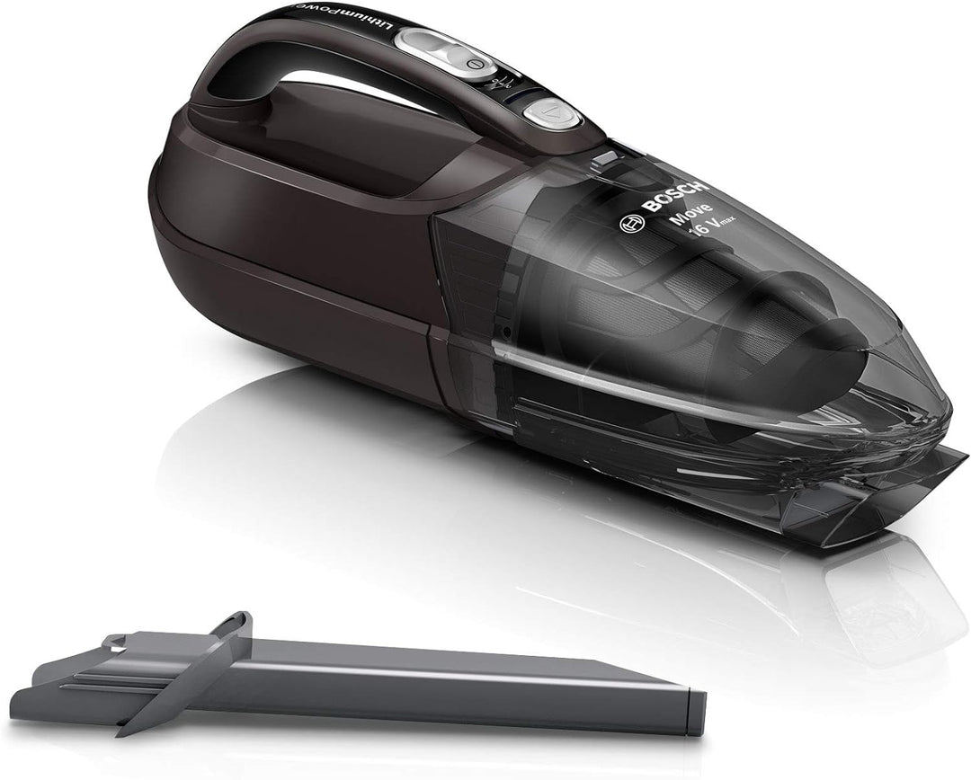 Bosch Handstaubsauger Move Lithium 16V max BHN16L, Akku-Staubsauger, ideal für Polster und Auto, beu