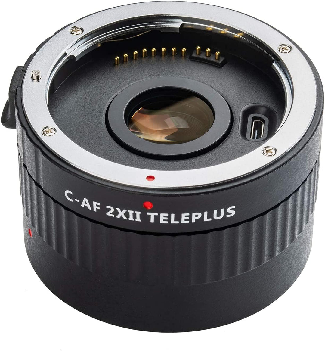 EF Objektiv 2.0X Telekonverter,VILTROX C-AF 2XII Teleplus Autofokus 2X Tele-Extender für Canon EF Mo