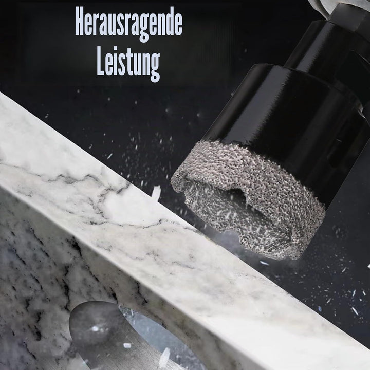 12 Stück/Satz Diamant Kernbohrer Set, 6–68mm M14 Gewinde vakuumgelöteter Winkelschleifer Mauerwerk L