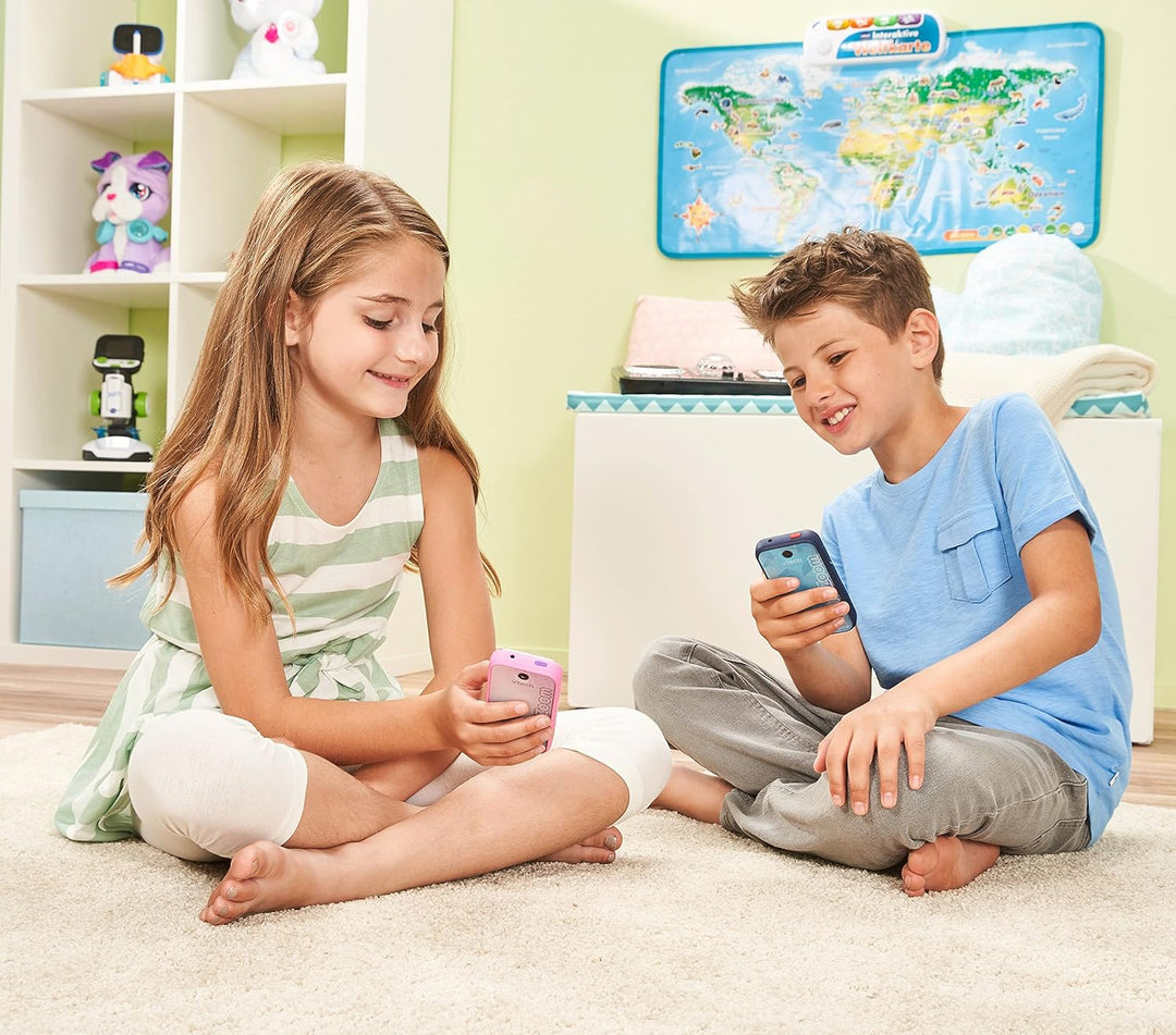 VTech KidiZoom Snap Touch – Kinderkamera im Smartphone-Format mit Touchscreen, Selfie- und Videofunk