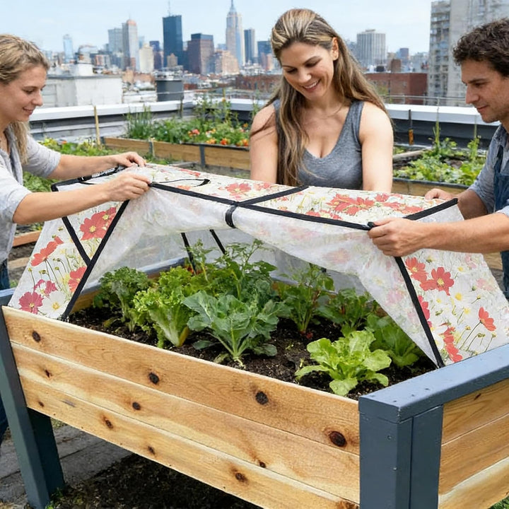 Pflanzenschutz Für Gartenpflanzen - Faltbare Winterfrost Schutzkäfige,Gartenhauben Als Pflanzenschüt