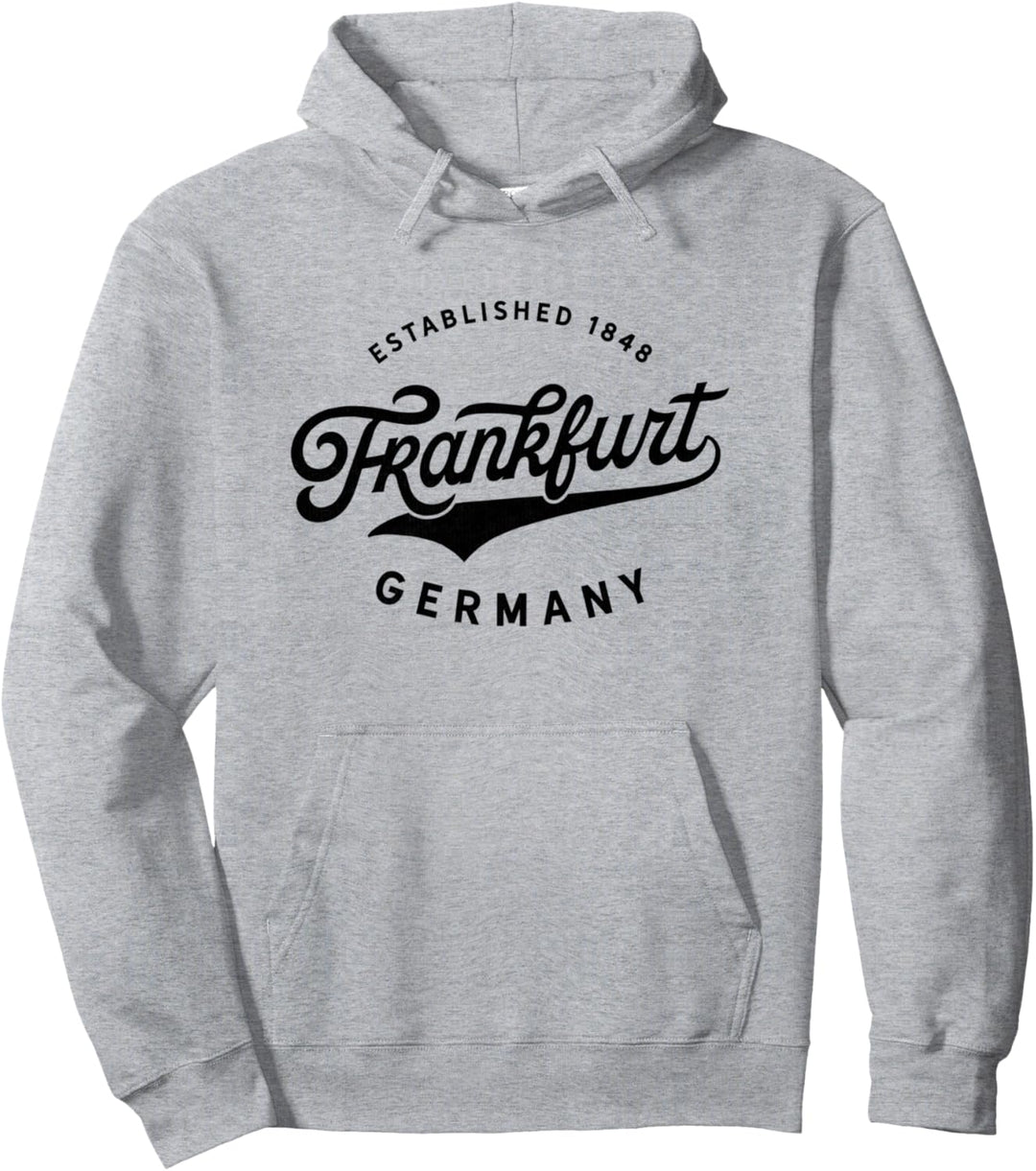 Classic Retro Vintage Frankfurt Germany 1848 Souvenir Pullover Hoodie