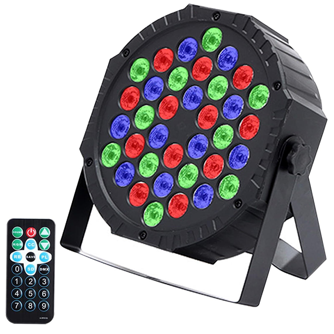 Lucfulyear LED Par Licht 36 Bühnenlicht Discolicht Partylicht RGB Digital Multiplex512 mit Fernbedie