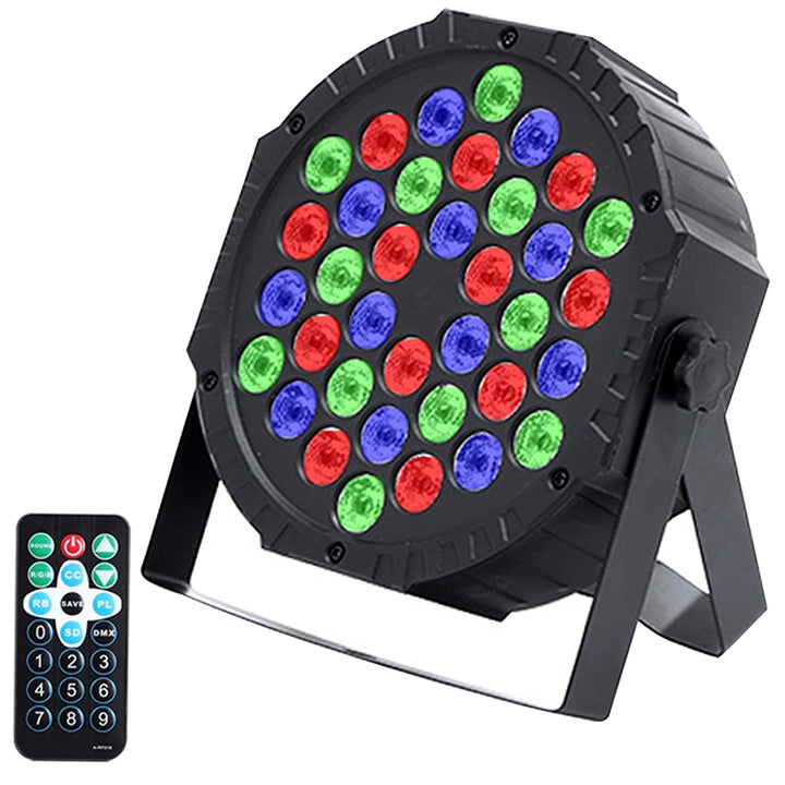 Lucfulyear LED Par Licht 36 Bühnenlicht Discolicht Partylicht RGB Digital Multiplex512 mit Fernbedie