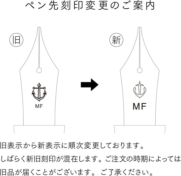 Sailor Pen Fountain Pen Rekuru in a transparent Feeling fine 11-0313-300