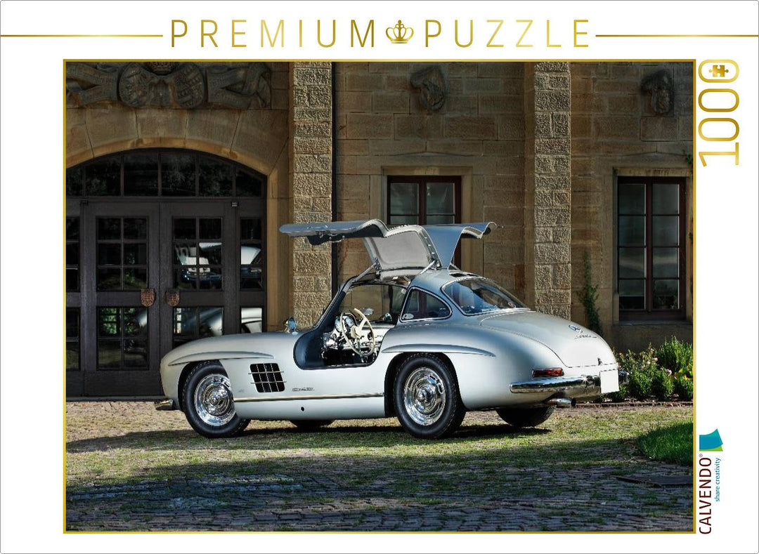 CALVENDO Puzzle Mercedes 300 SL Flügeltürer 1000 Teile Lege-Grösse 64 x 48 cm Foto-Puzzle Bild von S