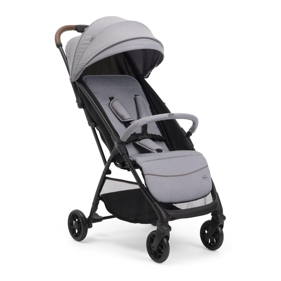 Chicco Glee Kinderwagen, Buggy praktisch und leicht, automatischer Verschluss, breiter und bequemer