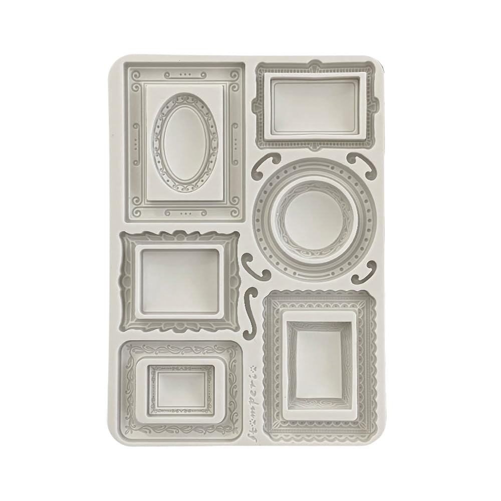 Stamperia - Silicon Mould A5 for Scrapbooks, Bullet Journals and More, Non-Stick, Suitable for Air-D