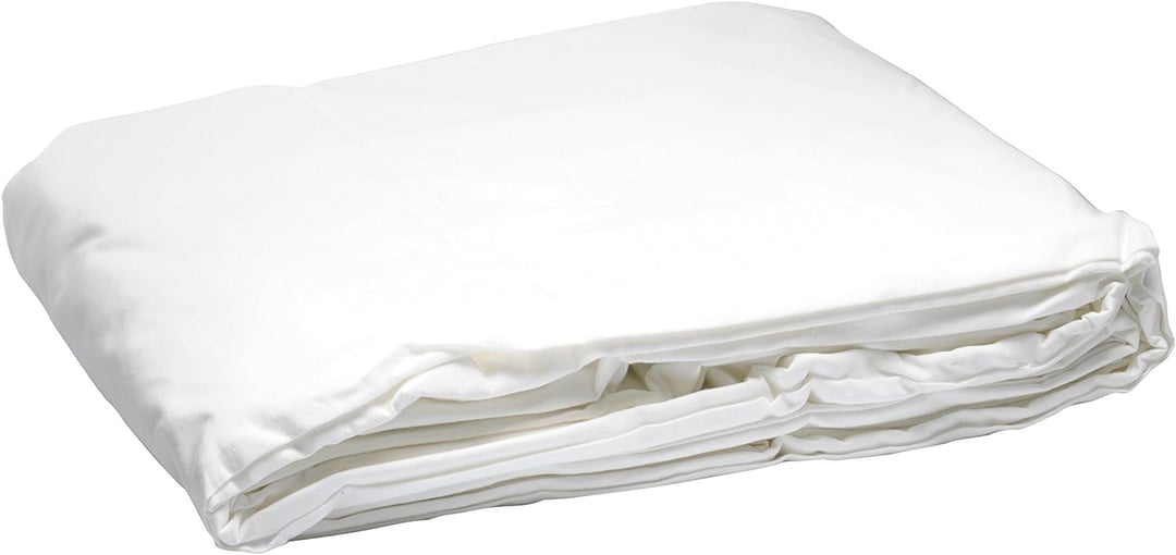 Bresser F001314 Baumwolle Fotostudio Stoff Hintergrund 6x6 m weiss