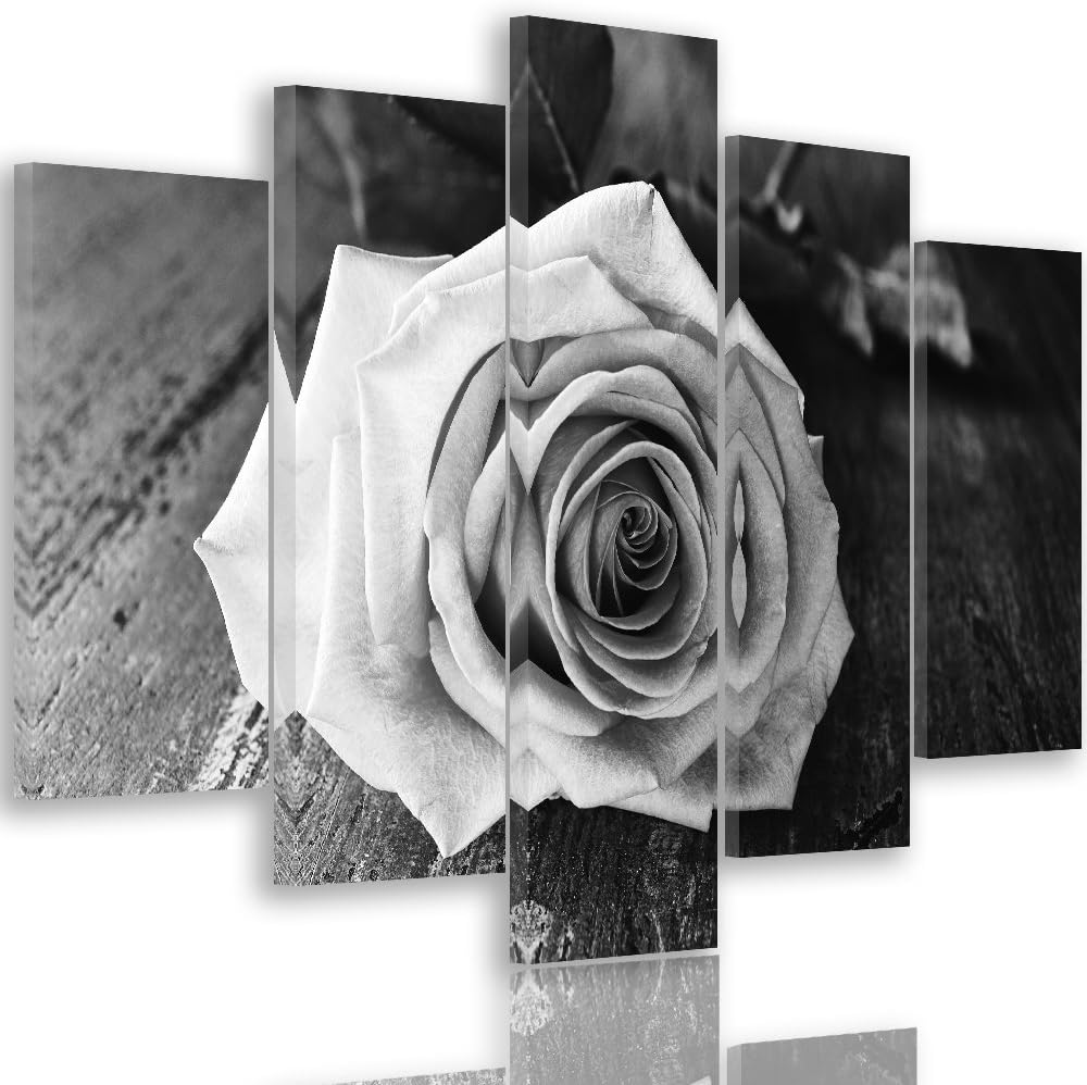 Feeby. Leinwandbild - 5 Teile - Bilder, Wand Bild, Wandbilder, Kunstdruck XXL, 5-Teilig, Typ A, 100x