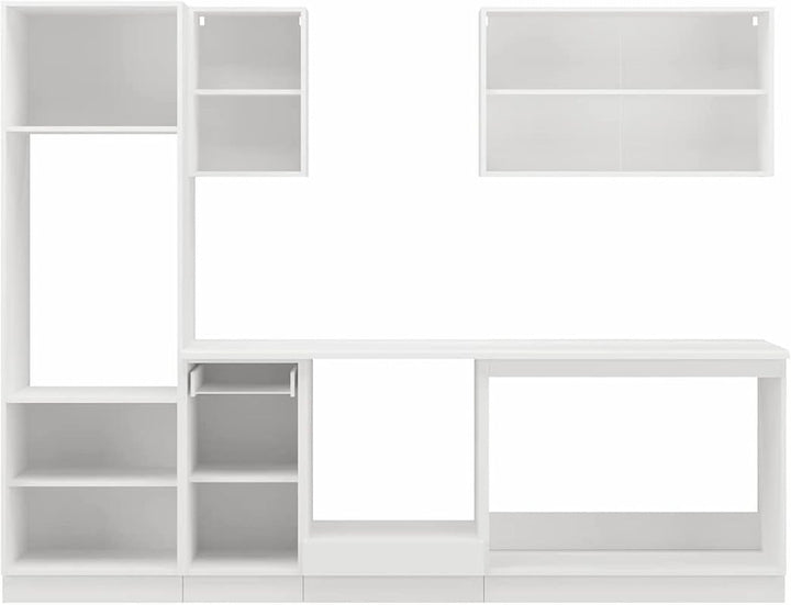 Kuechen-preisbombe Küche Toni 260 cm Küchenzeile Küchenblock Singleküche Einbauküche, Farbe:Weiss ma