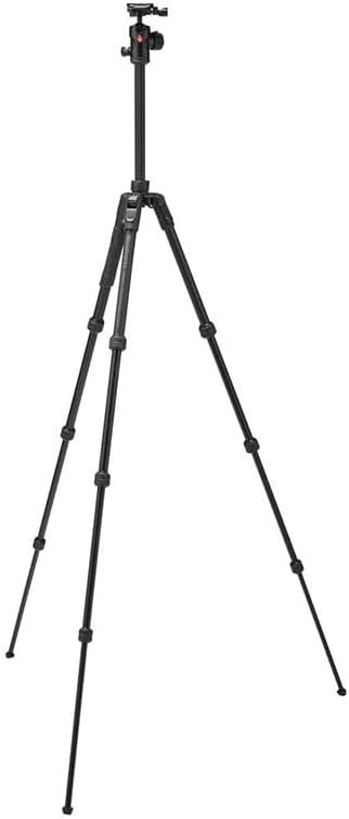 Manfrotto Befree Advanced AS, Kamerastativ, Drehverschluss, kompatibel mit Arca-Swiss, tragbares, ko