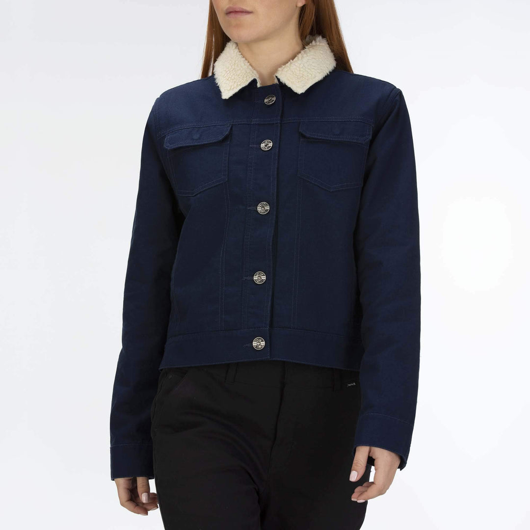 Hurley Damen W Trouper Sherpa Jacket Weste XS Obsidian, XS Obsidian