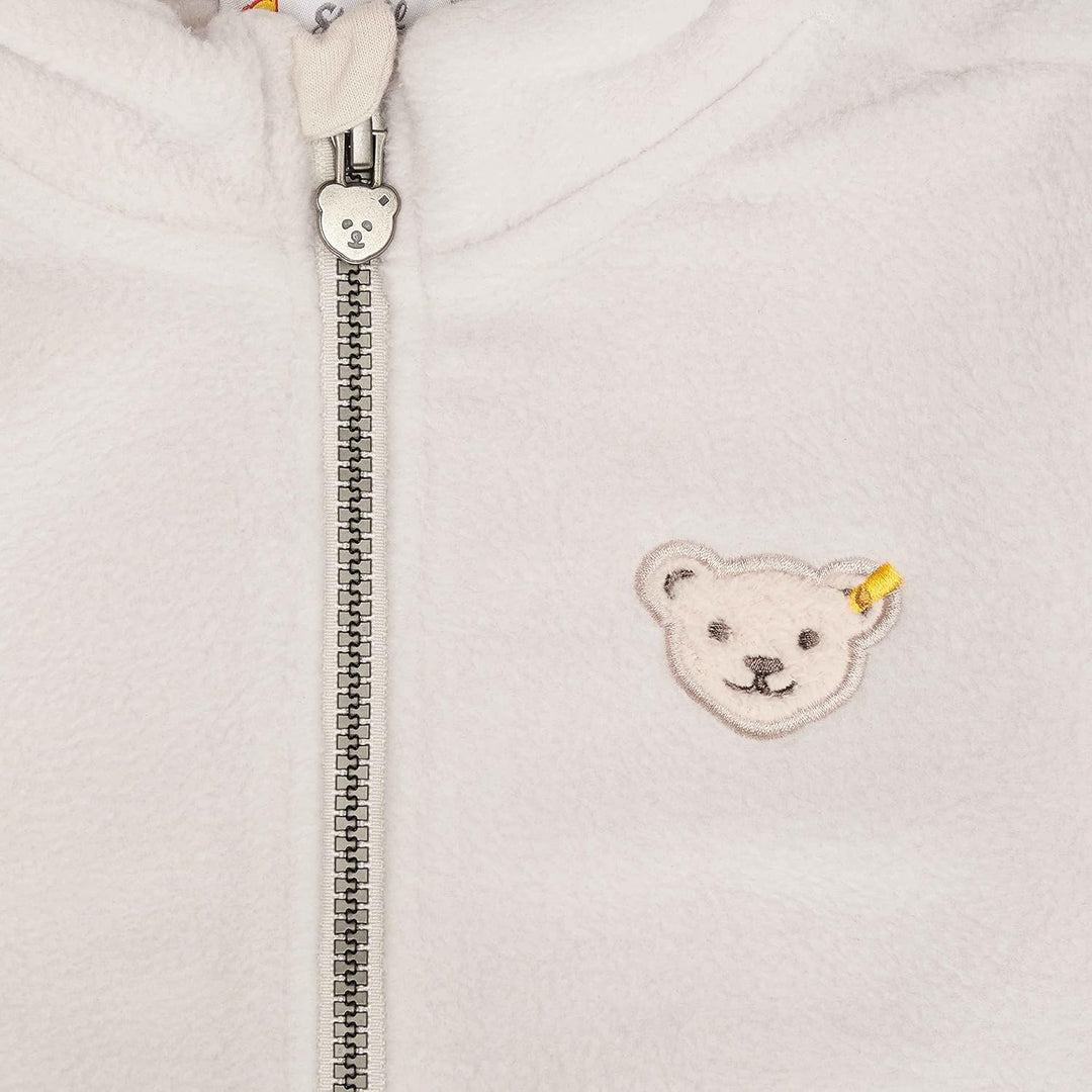 Steiff Unisex Kinder Fleecejacke Ohne Kapuze Jacke 122 WIND CHIME, 122 WIND CHIME