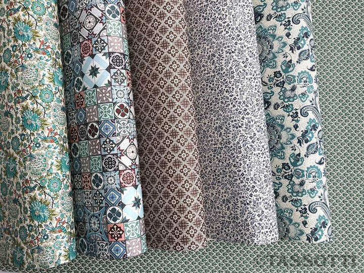 Tassotti | Elegantes klassisches Geschenkpapier | Set mit 6 verschiedenen Blättern, 50 x 70 cm, 85 g